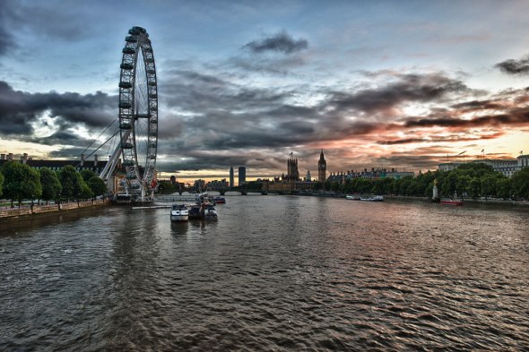London-Eye-&-The-Thames-London